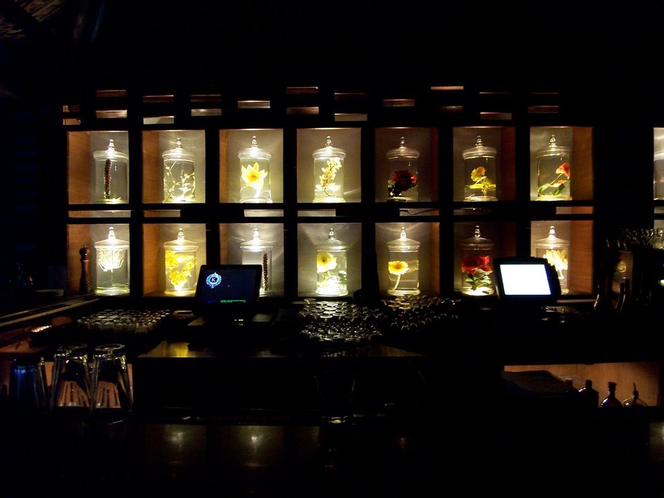 Grass restaurant interior, Wynwood Miami